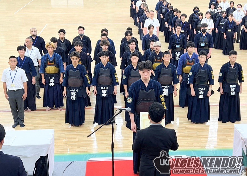 男子団体戦優勝　神奈川県A